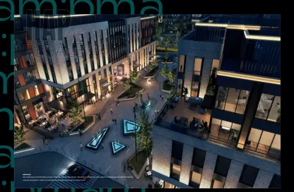 Office Space - Studio - 1 Bathroom for sale in Swan Lake Residence - 5th Settlement Compounds - The 5th Settlement - New Cairo City - Cairo