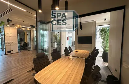 Office Space - Studio - 1 Bathroom for rent in Bank Center Street - South Teseen St. - The 5th Settlement - New Cairo City - Cairo