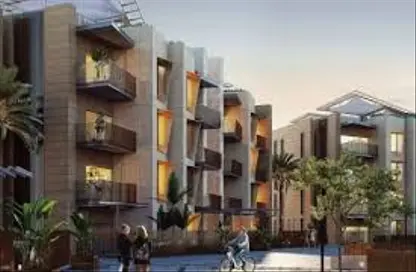 Apartment - 2 Bedrooms - 2 Bathrooms for sale in Arkan Palm 205 - Sheikh Zayed Compounds - Sheikh Zayed City - Giza