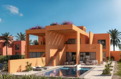 Twin House - 3 Bedrooms - 4 Bathrooms for sale in Mangroovy Residence - Al Gouna - Hurghada - Red Sea