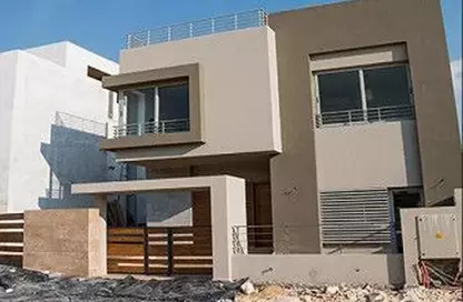 Townhouse - 3 Bedrooms - 5 Bathrooms for sale in Palm Hills WoodVille - Al Wahat Road - 6 October City - Giza