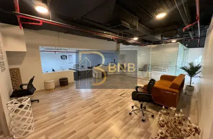 Office Space - Studio - 2 Bathrooms for rent in South Teseen St. - The 5th Settlement - New Cairo City - Cairo