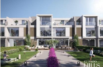 Townhouse - 3 Bedrooms - 3 Bathrooms for sale in Palm Hills New Cairo - 5th Settlement Compounds - The 5th Settlement - New Cairo City - Cairo