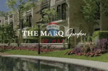 Townhouse - 4 Bedrooms - 3 Bathrooms for sale in The MarQ Gardens - 5th Settlement Compounds - The 5th Settlement - New Cairo City - Cairo