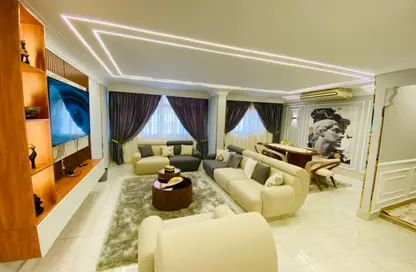 Apartment - 3 Bedrooms - 3 Bathrooms for rent in Hassan Aflaton St. - Masaken Al Mohandesin - Nasr City - Cairo