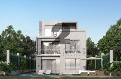 Villa - 4 Bedrooms - 4 Bathrooms for sale in Lake West - Sheikh Zayed Compounds - Sheikh Zayed City - Giza