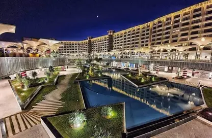 شقة - 2 غرف نوم - 3 حمامات للايجار في بورتو نيو كايرو - كمبوندات التجمع الخامس - التجمع الخامس - مدينة القاهرة الجديدة - القاهرة