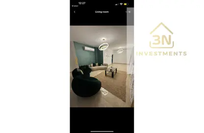 شقة - 3 غرف نوم - 2 حمامات للايجار في مون ريزيدنس - فيفث سكوير - التجمع الخامس - مدينة القاهرة الجديدة - القاهرة