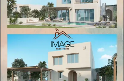 فيلا - 4 غرف نوم - 5 حمامات للبيع في هاسيندا ويست - راس الحكمة - الساحل الشمالي