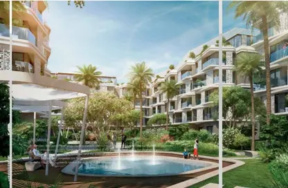 Apartment - 2 Bedrooms - 2 Bathrooms for sale in O West - 6 October Compounds - 6 October City - Giza