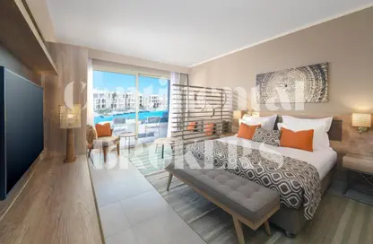Chalet - 3 Bedrooms - 3 Bathrooms for sale in G-Bay - Al Ain Al Sokhna - Suez