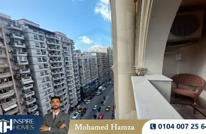 شقة - 3 غرف نوم - 2 حمامات للايجار في سموحة - حي شرق - الاسكندرية