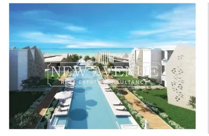 Hotel Apartment - 3 Bedrooms - 3 Bathrooms for sale in Fouka Bay - Qesm Marsa Matrouh - North Coast