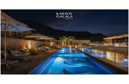Chalet - 2 Bedrooms - 2 Bathrooms for sale in IL Monte Galala - Al Ain Al Sokhna - Suez