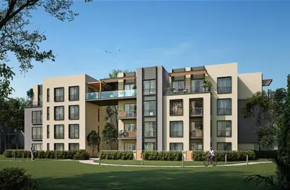Apartment - 2 Bedrooms - 2 Bathrooms for sale in Palm Hills October - Cairo Alexandria Desert Road - 6 October City - Giza