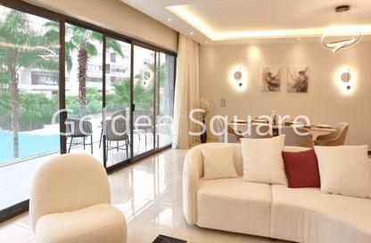 Apartment - 3 Bedrooms - 3 Bathrooms for rent in Lake View Residence - 5th Settlement Compounds - The 5th Settlement - New Cairo City - Cairo