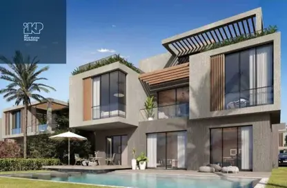 Twin House - 3 Bedrooms - 3 Bathrooms for sale in Vye Sodic - New Zayed City - Sheikh Zayed City - Giza