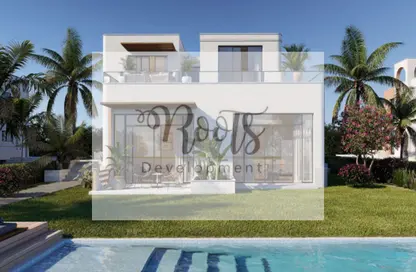 Twin House - 3 Bedrooms - 3 Bathrooms for sale in Beit Al Bahr - Sidi Heneish - North Coast