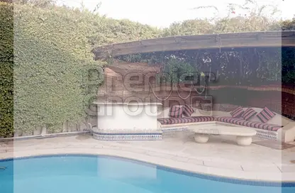 Villa - 4 Bedrooms - 5 Bathrooms for rent in Beverly Hills Road - 17th District - Sheikh Zayed City - Giza