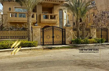 Villa - 5 Bedrooms - 4 Bathrooms for rent in Al Shouyfat - 5th Settlement Compounds - The 5th Settlement - New Cairo City - Cairo