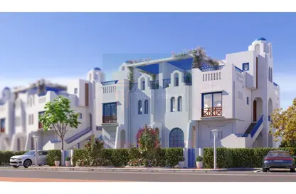 Duplex - 3 Bedrooms - 3 Bathrooms for sale in EKO Resort - Markaz Al Hamam - North Coast