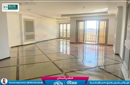 Apartment - 3 Bedrooms - 3 Bathrooms for rent in Al Aqaba St. - Sporting - Hay Sharq - Alexandria