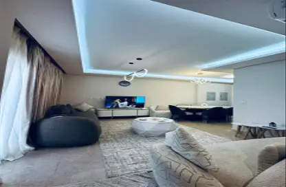 Apartment - 2 Bedrooms - 2 Bathrooms for rent in Park Side Residence - Zed Towers - Sheikh Zayed Compounds - Sheikh Zayed City - Giza
