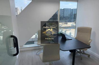 Office Space - Studio - 2 Bathrooms for rent in Business Plus - North Teseen St. - The 5th Settlement - New Cairo City - Cairo