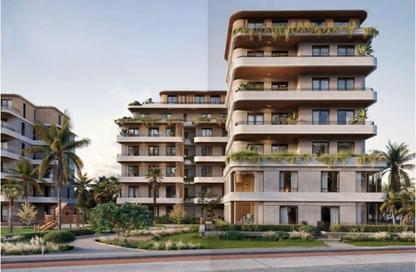 Apartment - 1 Bedroom - 2 Bathrooms for sale in Crescent Walk - 5th Settlement Compounds - The 5th Settlement - New Cairo City - Cairo