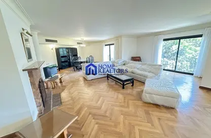 Apartment - 4 Bedrooms - 4 Bathrooms for rent in Sarayat Al Maadi - Hay El Maadi - Cairo
