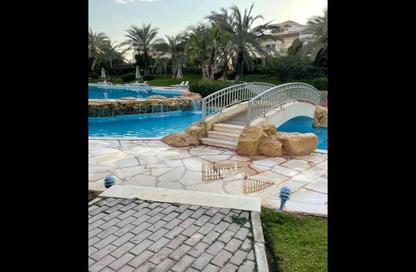 Twin House - 6 Bedrooms - 6 Bathrooms for sale in Al Patio 1 - North Investors Area - New Cairo City - Cairo