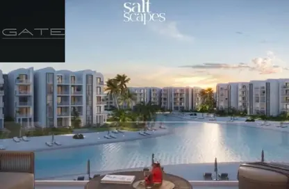 Chalet - 3 Bedrooms - 3 Bathrooms for sale in Salt - Ras Al Hekma - North Coast