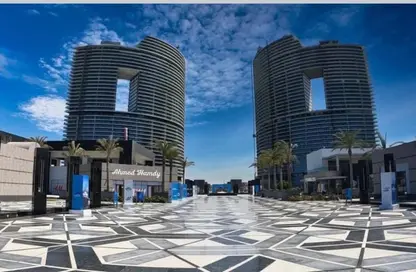 Apartment - 2 Bedrooms - 2 Bathrooms for sale in North Edge Towers - New Alamein City - Al Alamein - North Coast