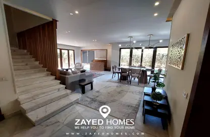 Duplex - 3 Bedrooms - 3 Bathrooms for rent in Casa - Sheikh Zayed Compounds - Sheikh Zayed City - Giza