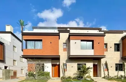 Twin House - 5 Bedrooms - 4 Bathrooms for sale in Azzar - 5th Settlement Compounds - The 5th Settlement - New Cairo City - Cairo