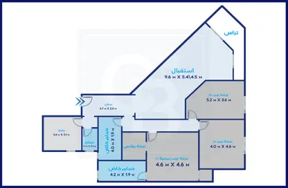 Apartment - 3 Bedrooms - 2 Bathrooms for sale in Veranda Smouha - Alexandria Compounds - Alexandria