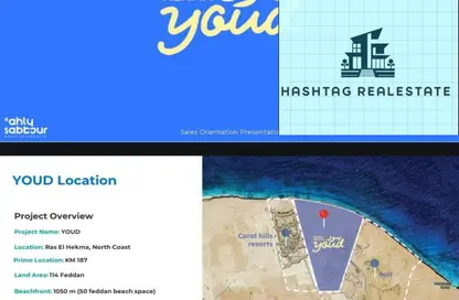 Chalet - 2 Bedrooms - 2 Bathrooms for sale in Youd - Ras Al Hekma - North Coast