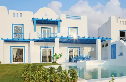 Chalet - 2 Bedrooms - 2 Bathrooms for sale in Mountain View - Ras Al Hekma - North Coast