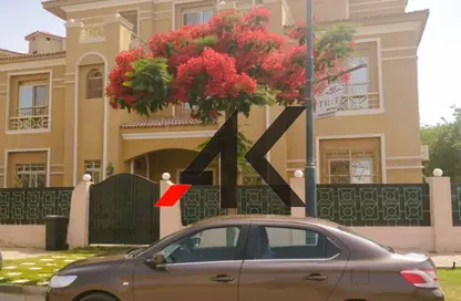 فيلا - 5 غرف نوم - 7 حمامات للايجار في جراند ريزيدنس - المستثمرين الجنوبية - مدينة القاهرة الجديدة - القاهرة