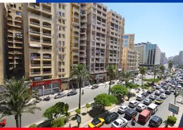 شقة - 3 غرف نوم - 2 حمامات للبيع في شارع محمد فوزي معاذ - سموحة - حي شرق - الاسكندرية