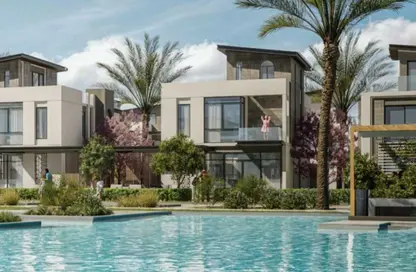 Villa - 4 Bedrooms - 4 Bathrooms for sale in Hood 3 St. - Green Belt - 6 October City - Giza