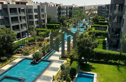 شقة - 2 غرف نوم - 3 حمامات للايجار في سيلفر بالم - المستثمرين الشمالية - مدينة القاهرة الجديدة - القاهرة