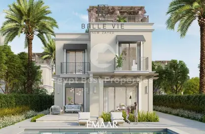 Townhouse - 3 Bedrooms - 4 Bathrooms for sale in Belle Vie - New Zayed City - Sheikh Zayed City - Giza