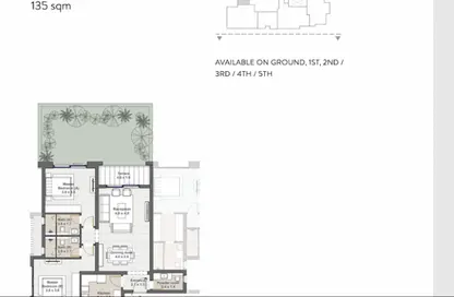 Apartment - 2 Bedrooms - 2 Bathrooms for sale in City Gate - 5th Settlement Compounds - The 5th Settlement - New Cairo City - Cairo