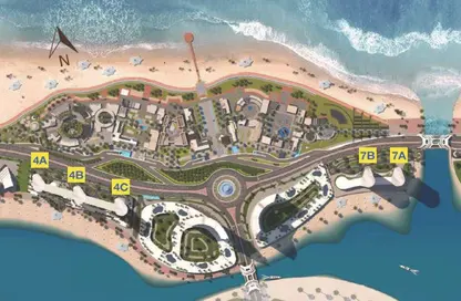 Apartment - 2 Bedrooms - 2 Bathrooms for sale in North Edge Towers - New Alamein City - Al Alamein - North Coast