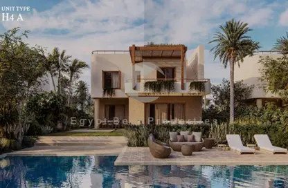 Chalet - 5 Bedrooms - 5 Bathrooms for sale in Ramla Lakeside - Qesm Ad Dabaah - North Coast