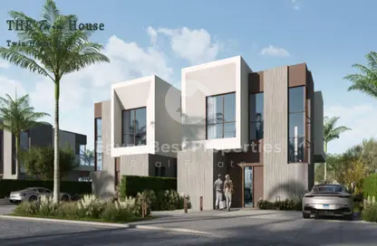 Villa - 4 Bedrooms - 4 Bathrooms for sale in Solana - New Zayed City - Sheikh Zayed City - Giza