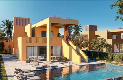 Villa - 3 Bedrooms - 4 Bathrooms for sale in White Villas - Al Gouna - Hurghada - Red Sea