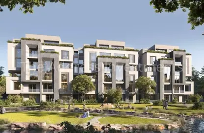 Duplex - 4 Bedrooms - 4 Bathrooms for sale in The brooks - El Katameya Compounds - El Katameya - New Cairo City - Cairo