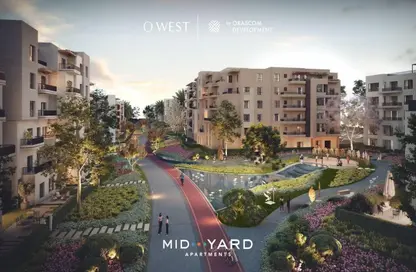 Apartment - 2 Bedrooms - 2 Bathrooms for sale in Garden Lakes - 6 October Compounds - 6 October City - Giza